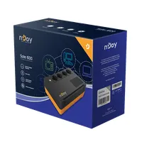 NJOY PWUP-LI060SR-AZ01B Soter 600 600 VA 360 W line-interaktív AVR USB 4 Schuko kimenet RJ45 RJ11 védelem #2