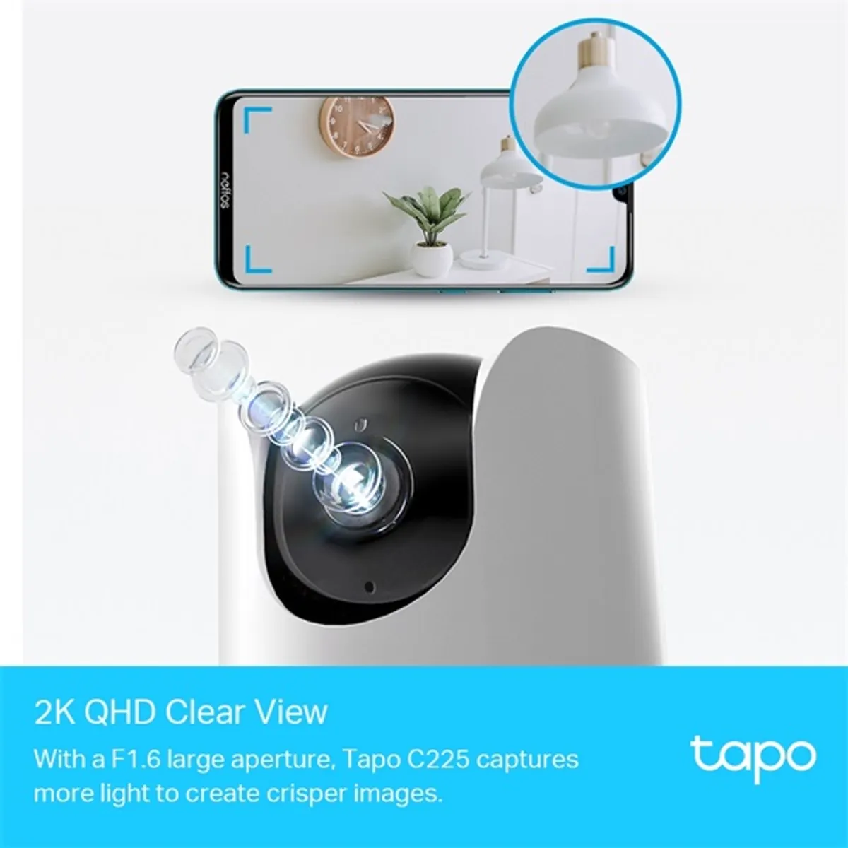 TP-LINK TAPO C225 beltéri kamera Wireless 1080p Színes #2