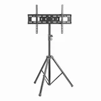 SBOX SBOX FST-846 monitor állvány 37"-70" 200x200-600x400 35 kg -8-0 1240-1880 mm fekete acél-műanyag #2