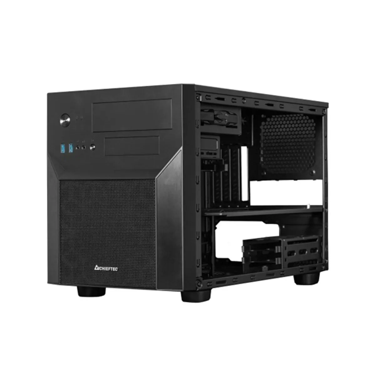CHIEFTEC CI-02B-OP ProCube kocka mATX 320mm VGA 160mm CPU hűtő max 160mm 1x 5.25" külső 1x 3.5" külső 2x 3.5" belső 3x 2.5" belső előlapi USB 3.1 Gen1 audio #3
