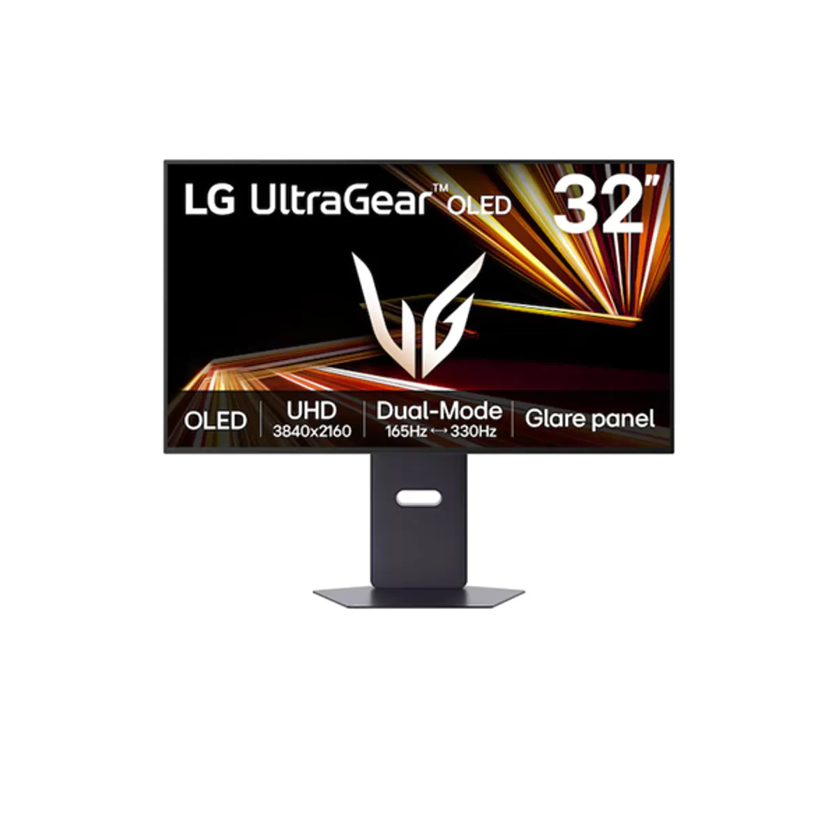 LG MON 32GX850A-B.AEU OLED játékmonitor 31.5" 165 Hz 3840x2160 0,03 ms Dönthető Forgatható Állítható magasság VESA 1000x600 HDMI DisplayPort #1