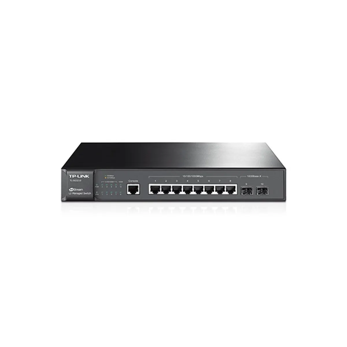 TP-LINK SG3210 JetStream 8x RJ-45 1Gb és 2x SFP L2-L3 rackbe szerelhető #1