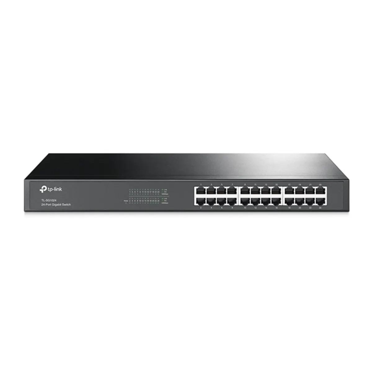TP-LINK TL-SG1024 24-portos gigabites 1U rackbe szerelhető kapcsoló nem menedzselhető 48Gbps #1
