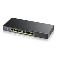 ZYXEL GS1900-8HP-EU0103F GS1900-8HP 8x GbE PoE 70W smart managed L2 ventilátormentes 802.3at