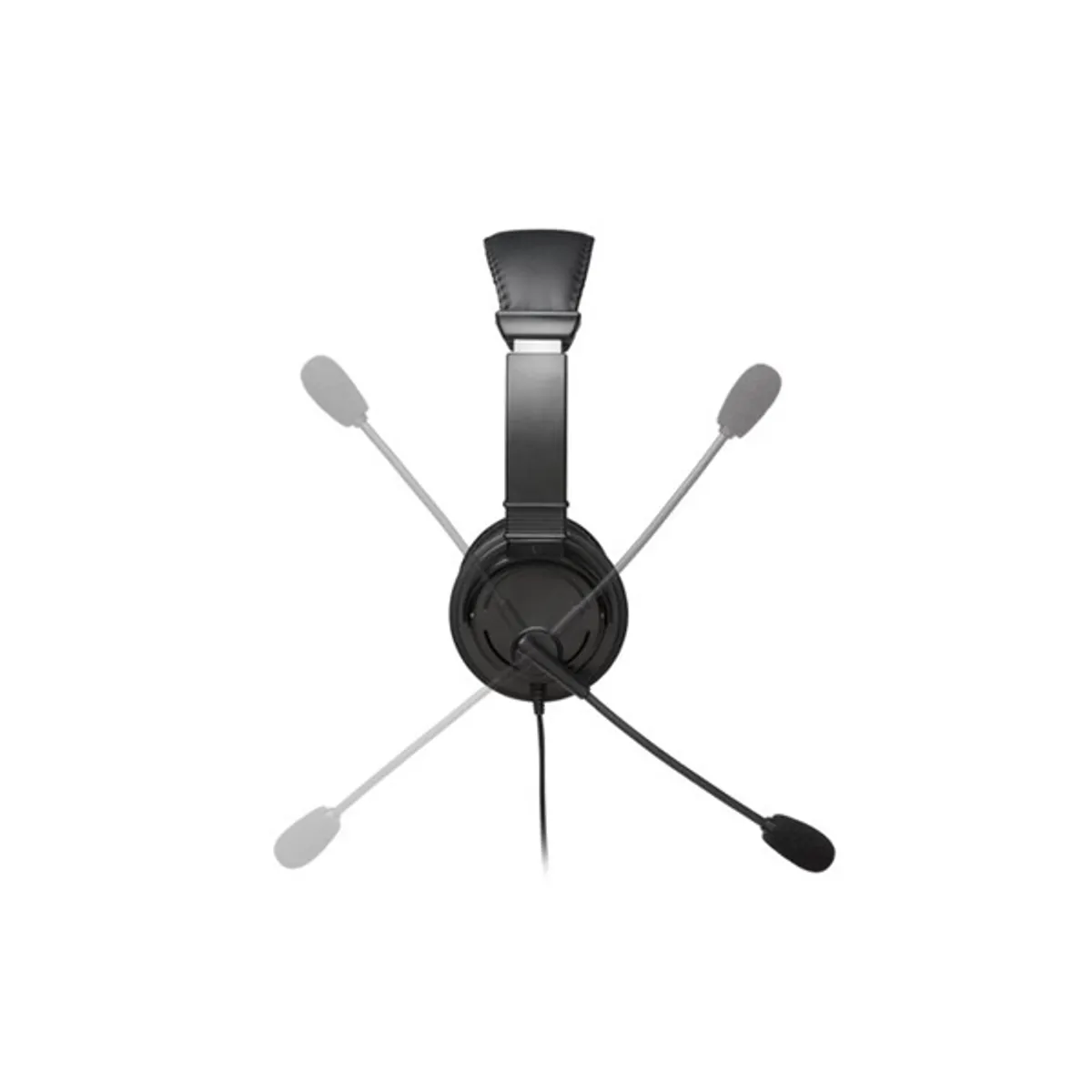 Kensington K97601WW USB A fejhallgató mikrofonnal 40 mm hangszórók passzív zajszűrő mikrofon 1,8 m USB kábel 94 dB-re korlátozott hangerő Windows Mac #2
