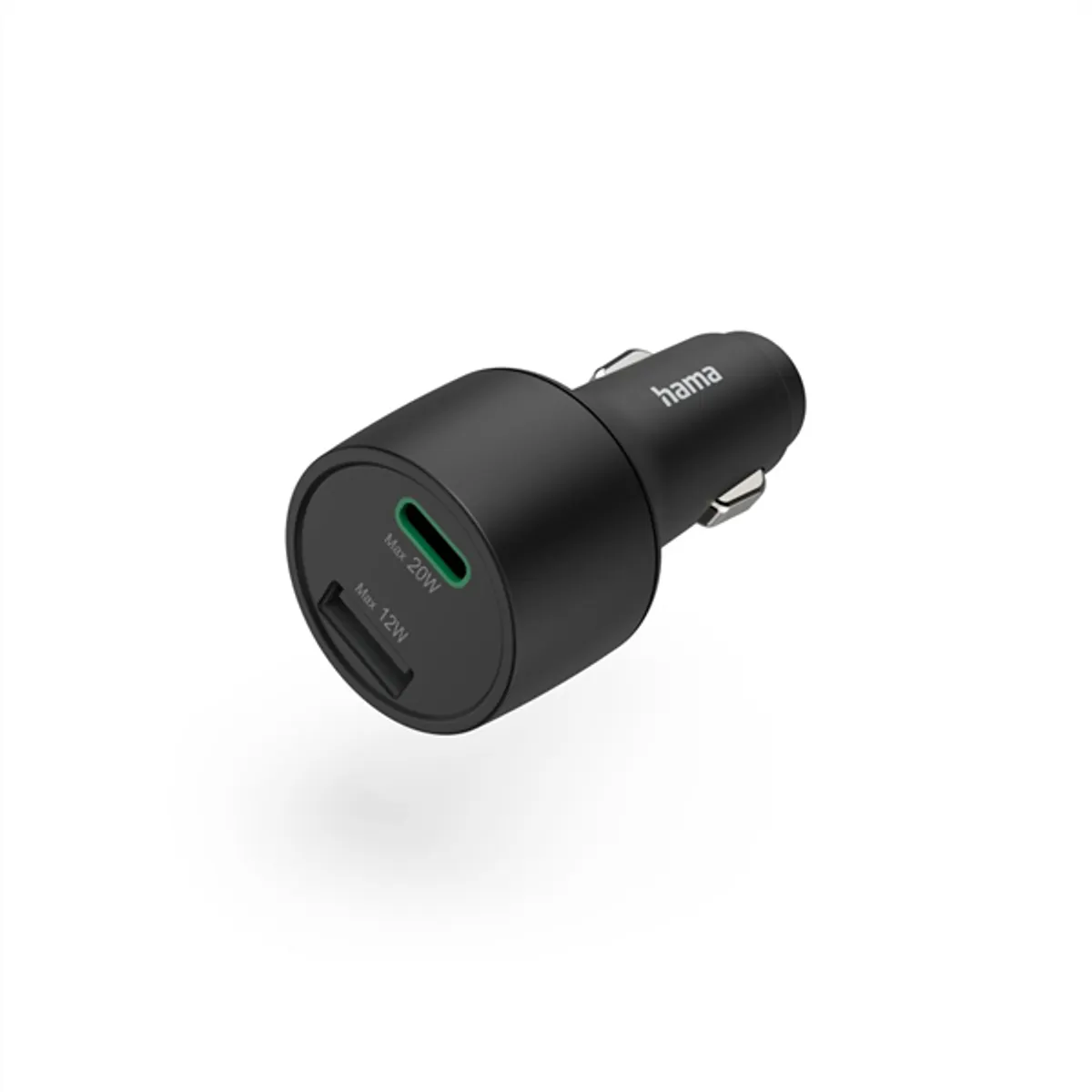 Hama 00201690 autós töltő USB A TYPE-C PD QC 32W fekete 1x USB-C 1x USB-A #1