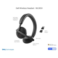 DELL SNP 520-BBDG Fejhallgató Bluetooth 5.3 Mikrofon igen Stereo Vezeték nélküli Fekete iOS és Android #2