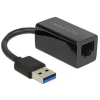 DELOCK 65903 USB A-típusú Gigabit LAN adapter RTL8153 USB 3.1 Gen 1 fekete #1