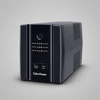 CYBERPOWER UT1500EG szünetmentes tápegység 1500VA 900W, 4x Schuko, line-interaktív, AVR, 230V bemenet, 8 óra töltés