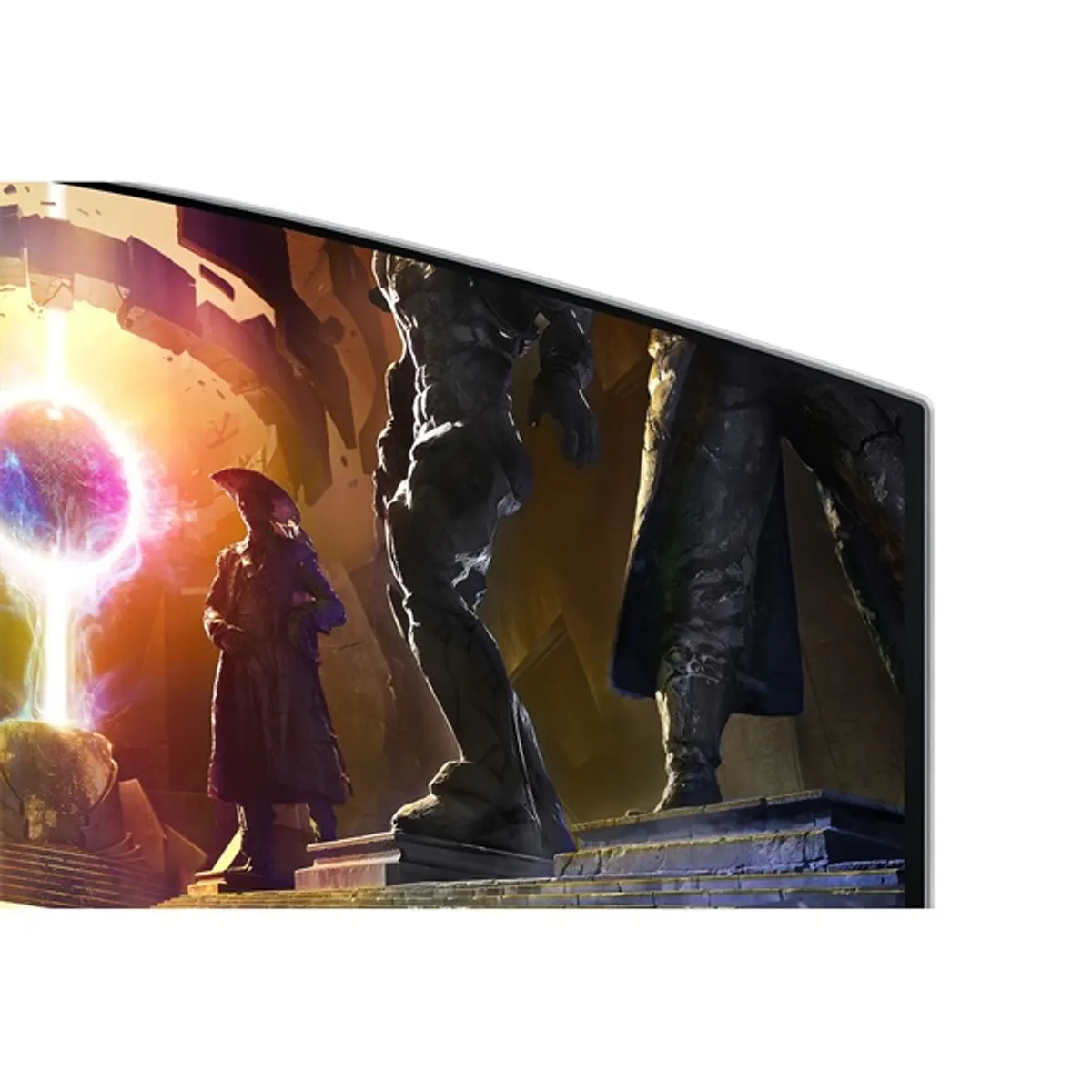 SMG MON LS34DG850SUXDU OLED 34" játékmonitor 3440x1440 21:9 175 Hz 0,03 ms HDR 1000000:1 1800R USB-C HDMI DP MiniDP VESA 100x100 állítható #9