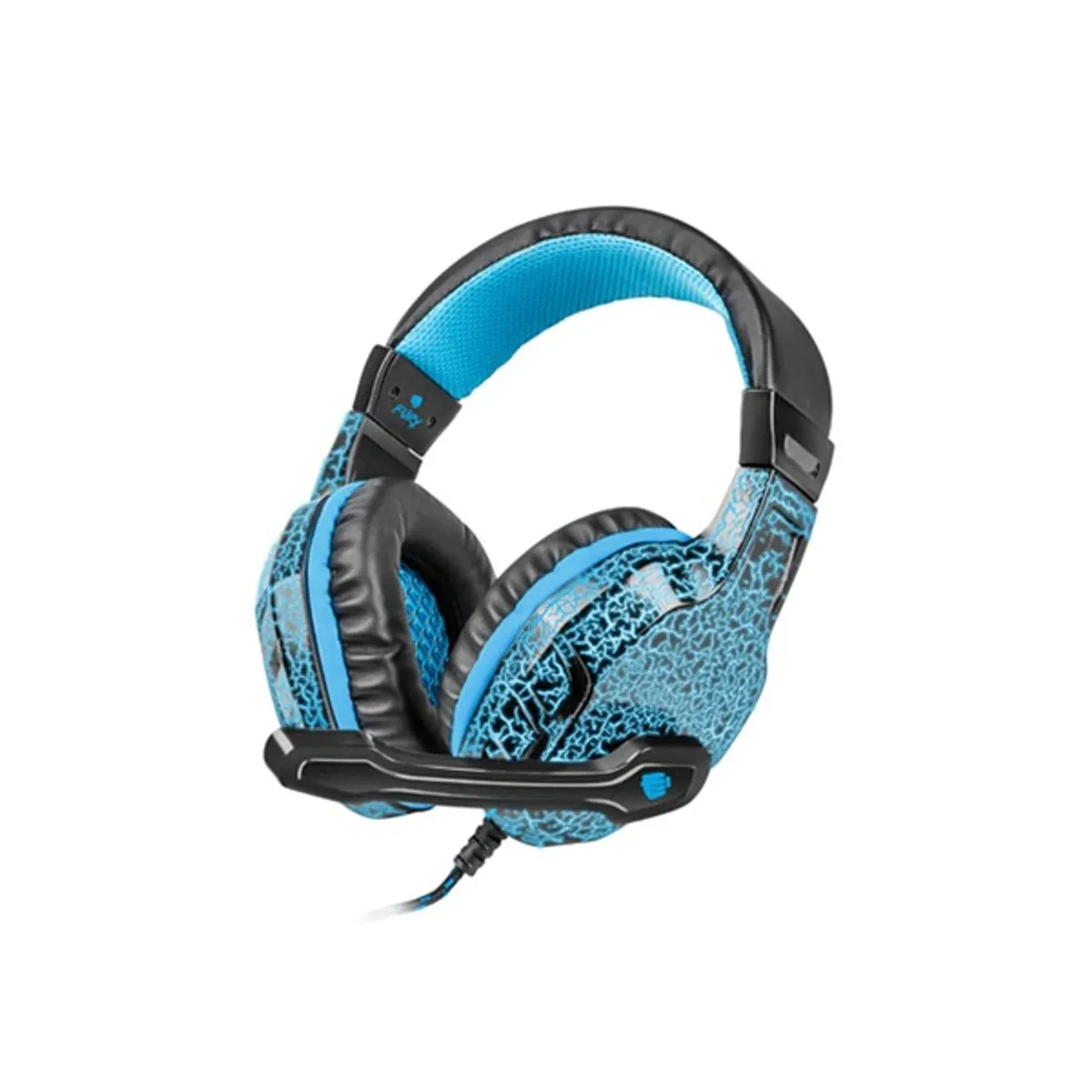 Media-Tech NFU-0863 Fury Hellcat Gaming fejhallgató USB és 2 x 3,5mm Jack mikrofon stereo #1