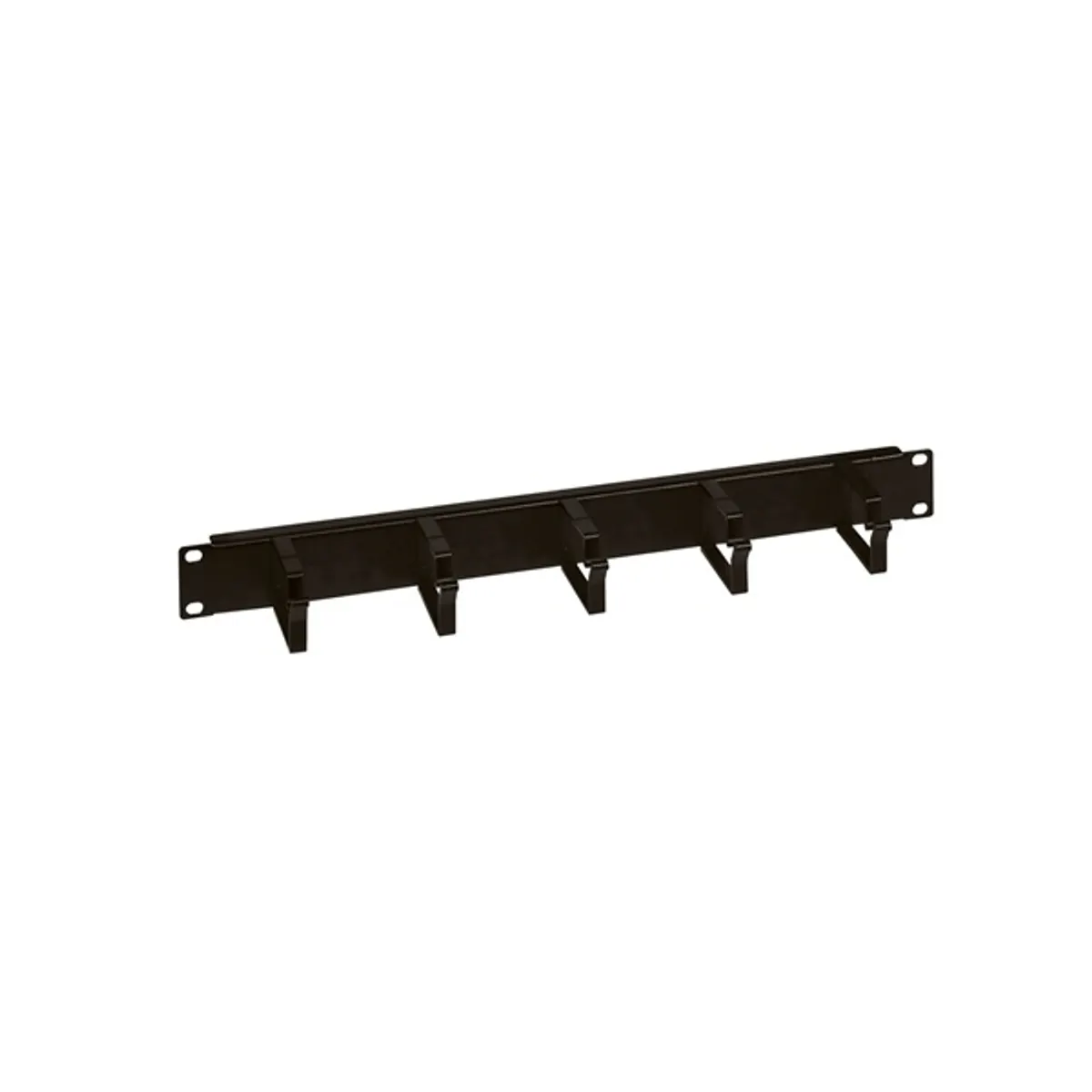 LEGRAND EHPM1UM gyűrűs rendező panel 19" 1U, csavaros rögzítés, fekete #1