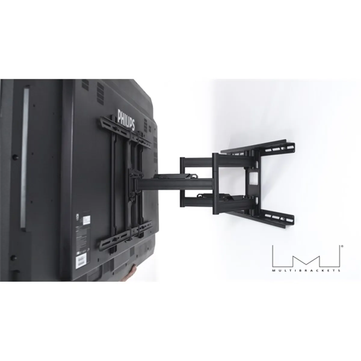 MULTIBRACKETS 7350073735471 M Universal Flexarm Pro 60 kg Heavy Duty Fekete 55-85" VESA 200x200-700x400 Távolság falhoz 50-610 mm #8