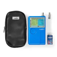 Nedis NWCTM100BU Kábeltesztelő kék 9V elem mellékelve #6
