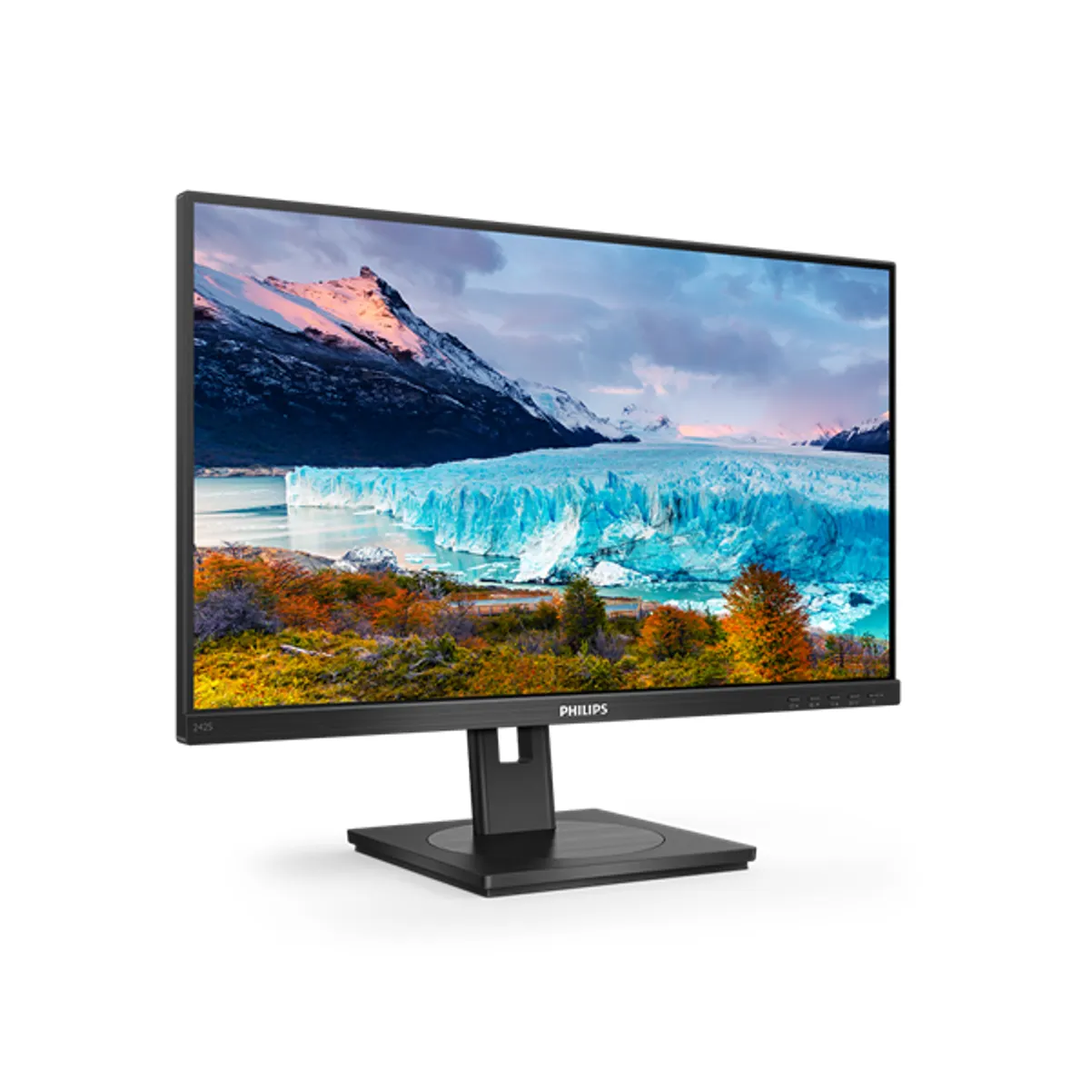 PHI MON 242S1AE/00 monitor 23.8" IPS FHD 75Hz 4ms 250cd/m2 HDMI DP DVI D-Sub Beépített táp VESA 100x100 #7