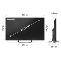 Sharp 32HF3865E monitor 32" fhd 1920x1080 60hz hdmi 3 okostv dvb-tc-s2 vesa 100x100 #8