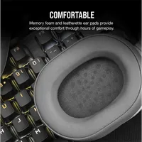 CORSAIR CA-9011261-EU HS55 Stereo fejhallgató fehér 50mm neodímium meghajtók #5