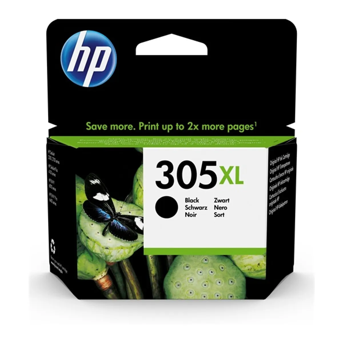 HP SUPPLY 3YM62AE tintapatron fekete kb. 240 oldal kompatibilis DJ 2320 2710 272x 412x 413x #1
