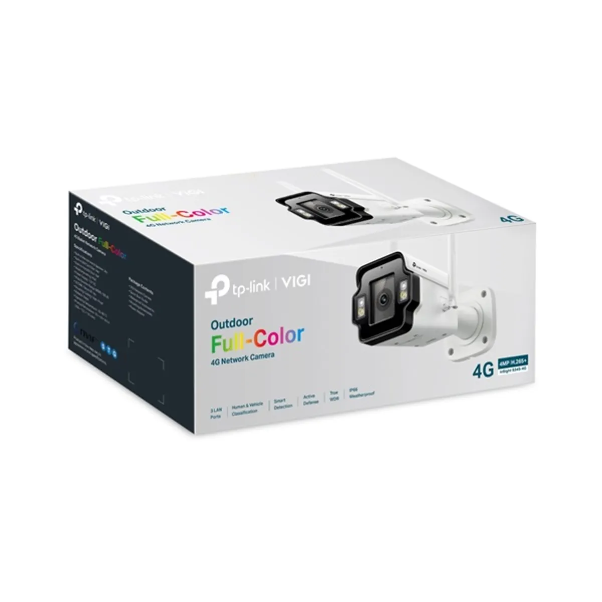 TP-LINK INSIGHT S345-4G(4MM) INSIGHT S345-4G 4MP 2688x1520 kültéri IP kamera 80m észlelés 50m IR 2-utas audio IP66 #3