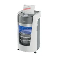 Leitz 83600000 IQ OptiMax Office P5 iratmegsemmisítő 35L fehér mikrokonfetti 2x15 mm #1
