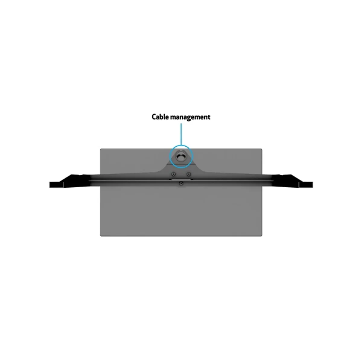 MULTIBRACKETS 7350073731121 M VESA Tablestand Turn fekete Large MAX 600x400 46-60" monitorhoz 40 kg #9
