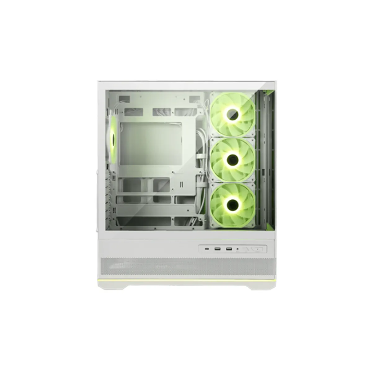 MSI PCC MAG PANO 110R PZ WHITE MAG PANO 110R 2x 3,5 bővítőhely 2x USB 1x Mic 1x Spk 4 ventillátor #1