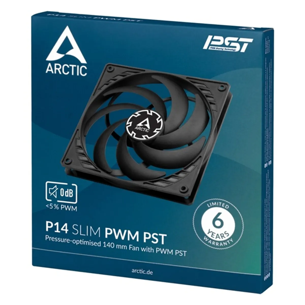 ARTIC COOLING ACFAN00268A 14 cm alacsony zajú ventilátor 150-1800 rpm #1