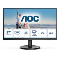AOC Q27B3MA monitor 27" QHD VA 75Hz 2x HDMI 1x DisplayPort 250 nits beépített hangszórók Flicker-Free Low Blue Light VESA 100x100 3 év garancia #1