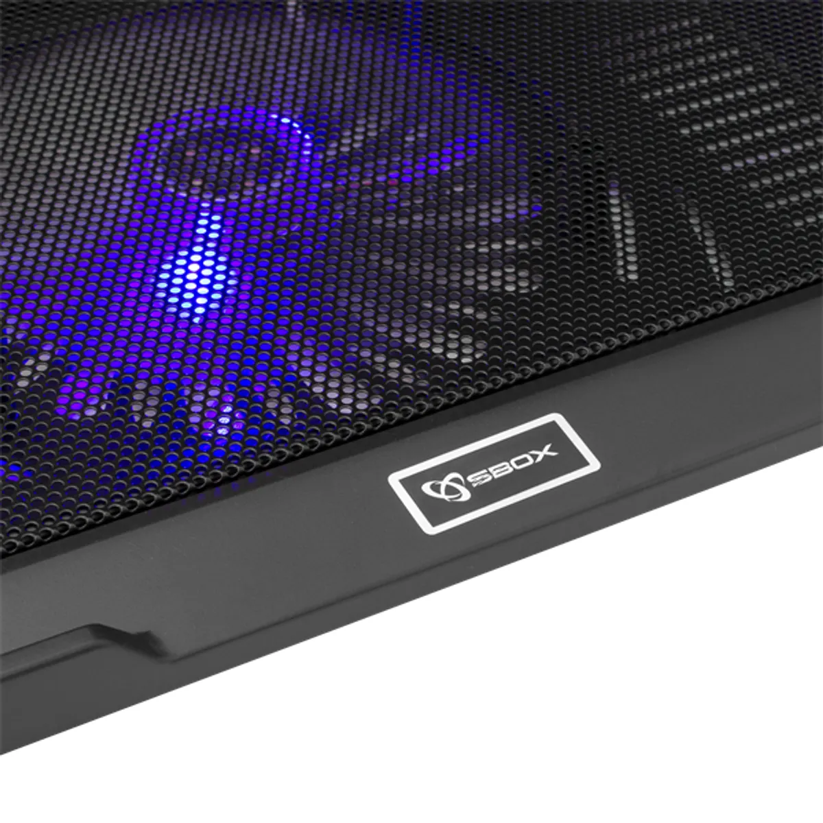 SBOX CP-19 Notebook hűtőpad 15,6" 1x140 mm ventilátor USB hub állítható dőlésszög fekete #3