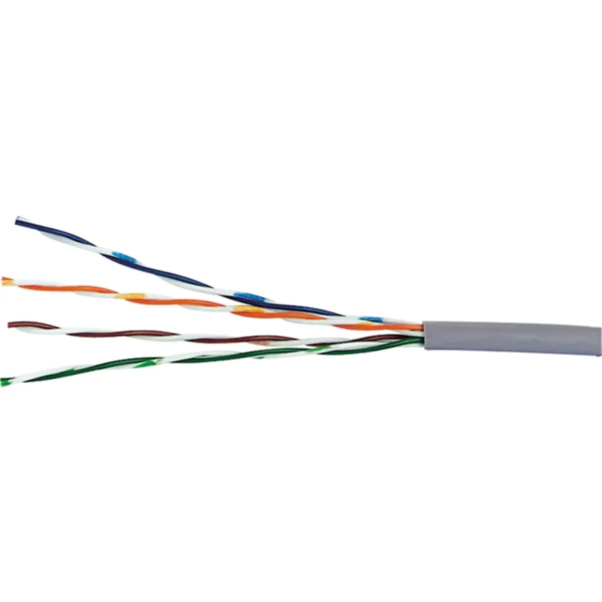 EXCEL 100-081-305M Patch kábel Cat5e UTP 24AWG PVC 305m szürke #1