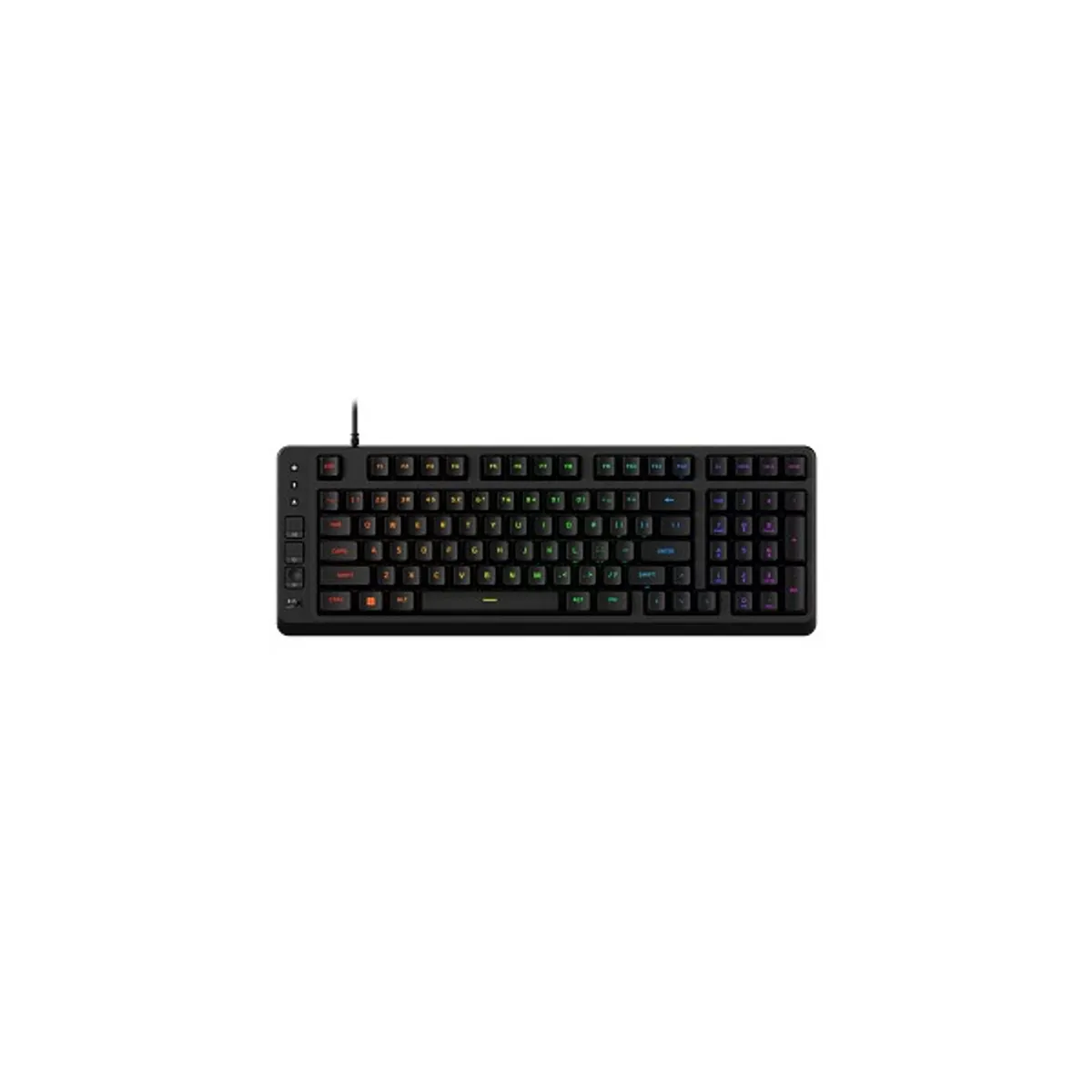 Hp HyperX B7JE0AAABU mechanikus billentyűzet UK elrendezés multimédiás háttérvilágításos USB-C USB-A kábel #1