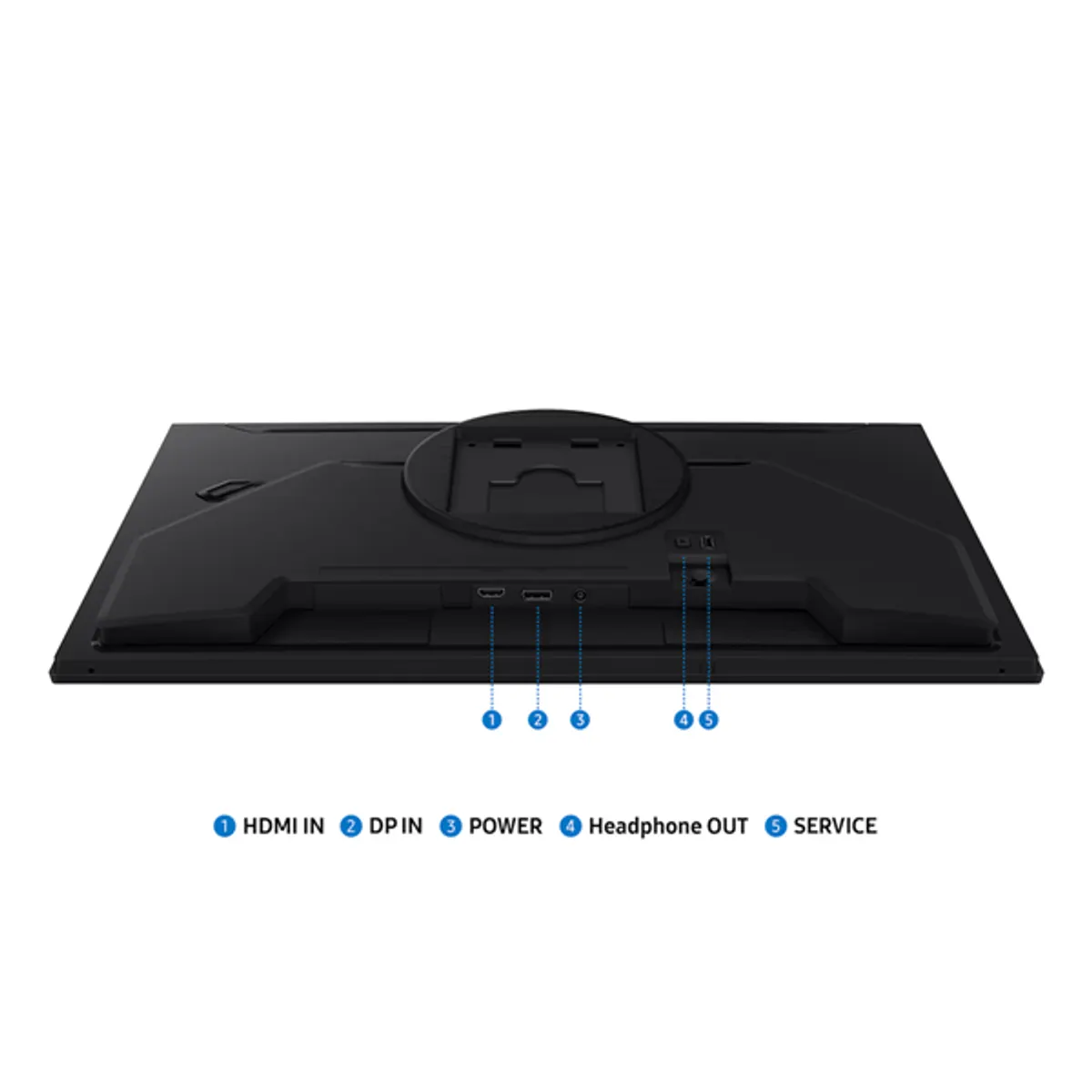 SMG MON LS25HG402EUXEN monitor 25\" IPS FHD 1920x1080 16:9 300 Hz 1 ms HDMI DP VESA 100x100 #10