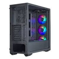 COOLER MASTER MCB-B520-KGNN-RGA MasterBox MB520 ARGB 4db ventillátor üvegfalú tápegység nélkül fekete #5