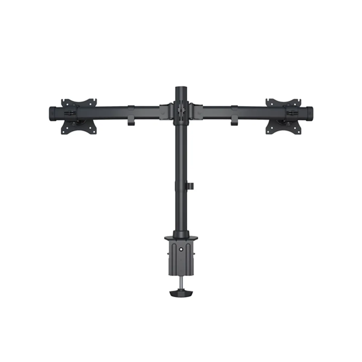 MULTIBRACKETS 7350073733309 M Deskmount Basic Dual 15-27" Fekete 75x75 100x100 VESA Dönthető Forgatható 7,5 kg #5