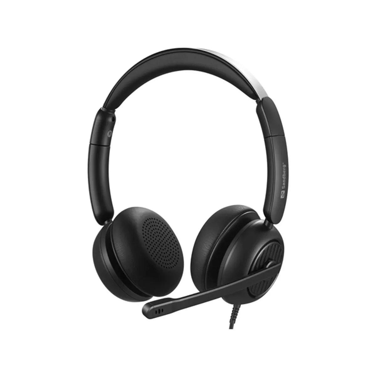 SANDBERG 126-54 3in1 irodai fejhallgató ENC csatlakozás miniJack USB-A USB-C inline vezérlés #1