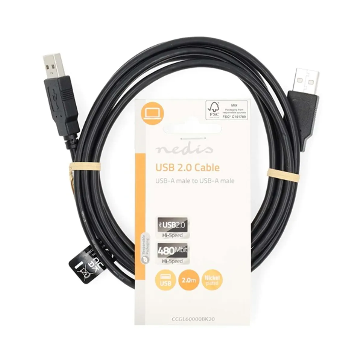 NEDIS CCGL60000BK20 kábel #3
