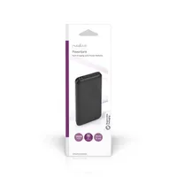 Nedis UPBKPD10000BK külső akkumulátor 10000mAh PD18W USB-C USB-A fekete #4