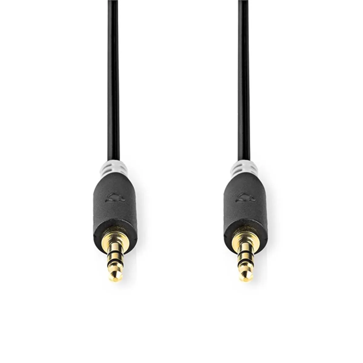 NEDIS CABW22000AT30 sztereo audió kábel 3 m 3,5 mm jack aranyozott érintkezők árnyékolt egyenes csatlakozók #2