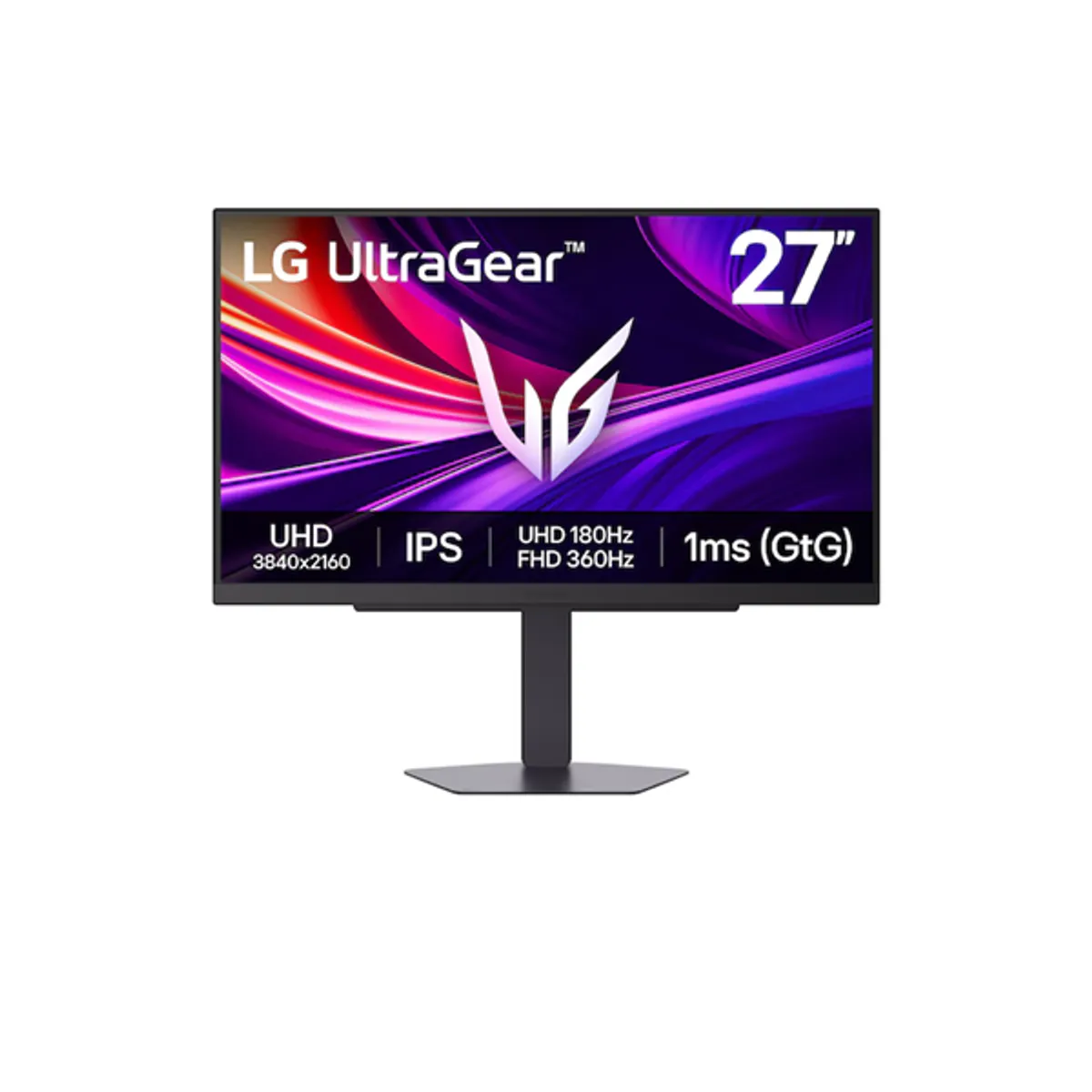 LG MON 27G810A-B.AEU 27" IPS UHD 3840x2160 60 Hz 1 ms HDMI DP Fejhallgató kimenet VESA 100x100 Fekete #1