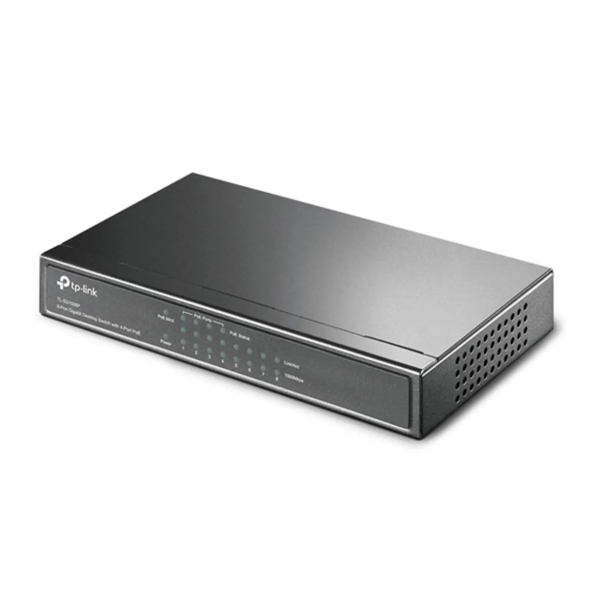 TP-LINK TL-SG1008P 8-portos gigabites PoE asztali kapcsoló, 4 PoE port #1