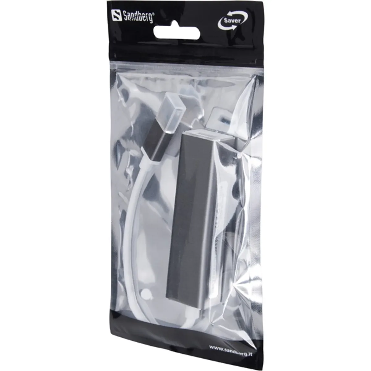 Sandberg 333-88 Saver 4-portos USB 3.0 hub ezüst #2