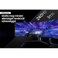 SMG MON LS57CG952NUXEN játékmonitor 57" VA 32:9 7680x2160 240 Hz HDR 1000R fehér HDMI DisplayPort USB #8