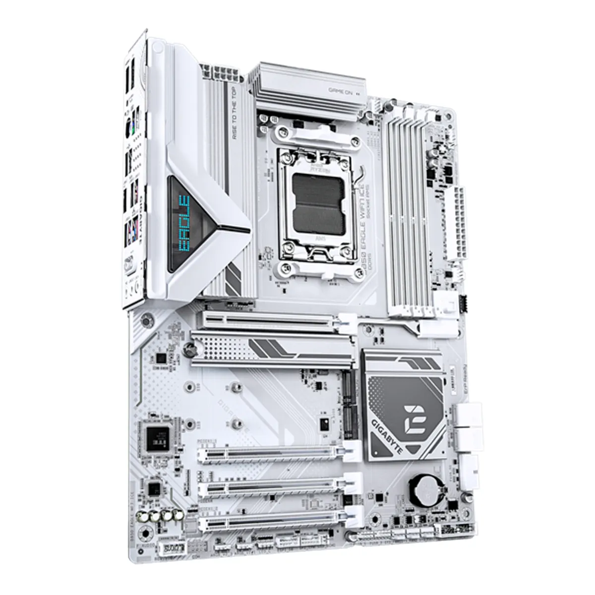 Gigabyte B850 Eagle Wifi7 Ice alaplap am5 ddr5 5200 256gb M.2 4x PCIe x16 HDMI DisplayPort LAN 2,5 gbit #1
