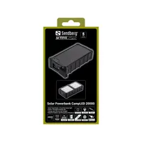 SANDBERG 421-24 Akkubank Solar CampLED 20000mAh IP65 LED USB-C PD18W #7