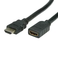 VALUE 11.99.5577 HDMI hosszabbító 5m 3D ARC 10,2 Gbps fekete