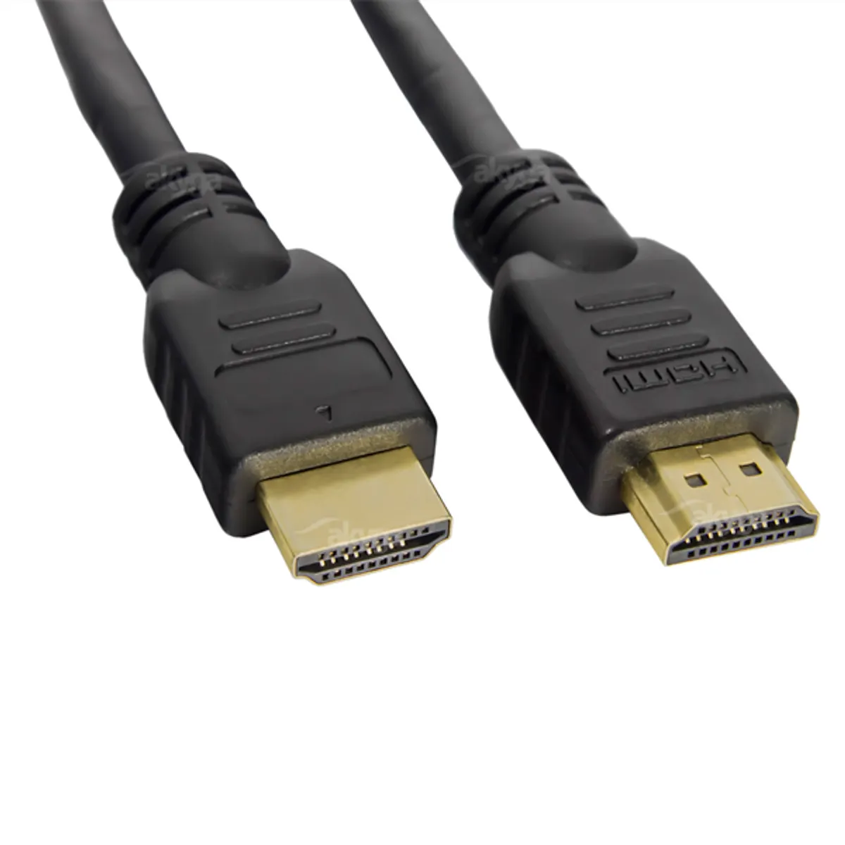 AKYGA AK-HD-100A HDMI-kábel 10 m HDMI 1.4 aranyozott dugók Fekete #1