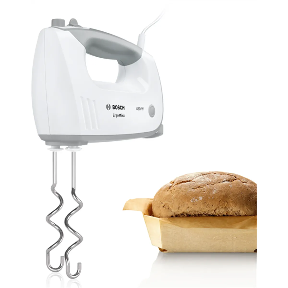 Bosch MFQ36400 ErgoMixx kézi mixer 450 W 5 fokozat pillanatkapcsoló dagasztó- és habbetét #2