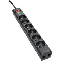 Eaton PS6TD túlfeszültségvédő elosztó 6 DIN RJ45 1 m fekete