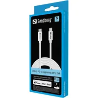 Sandberg 136-59 USB-C PD to Lightning kábel 2m MFI #2