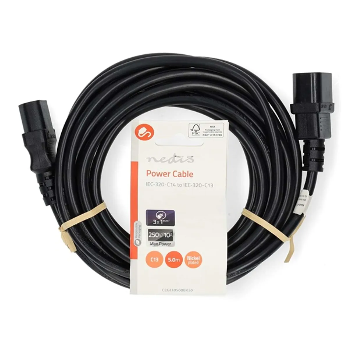 NEDIS CEGL10500BK50 kábel #1